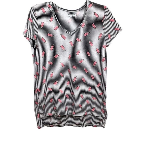 Grayson Threads Ice Pop Graphic Short Sleeve Pajama T Shirt - Picture 1 of 14